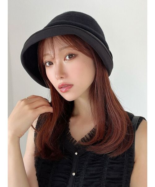 RESEXXY（リゼクシー）の「リボンクロッシェハット（ハット・レディース・ブラック・FREE）」の3枚目の写真