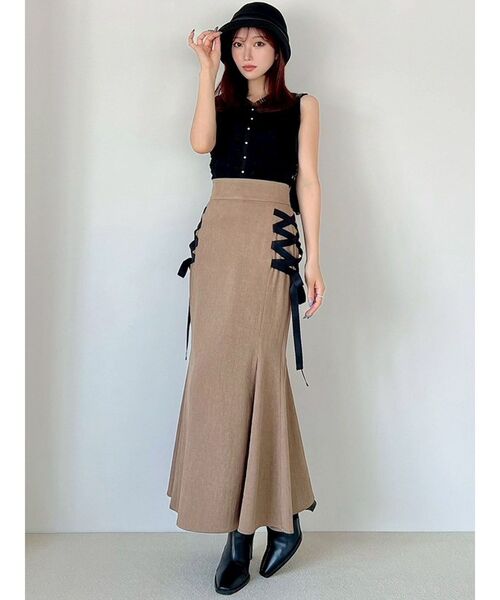 RESEXXY（リゼクシー）の「リボンクロッシェハット（ハット・レディース・ブラック・FREE）」の5枚目の写真