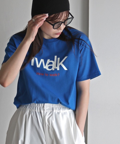 COURO(コウロ)の「アソートロゴデザインTシャツ(Tシャツ/カットソー・レディース・ホワイト系/ホワイト系2/ライトグレー系/ライトグレー系2/ネイビー系/ネイビー系2/ブルー系2/イエロー系/ピンク系/ピンク系1/レッド系/レッド系1/レッド系2/ホワイト系1/ライトグレー系1/イエロー系2/ブルー系/イエロー系1/ブルー系1/ネイビー系1・FREE)」の10枚目の写真