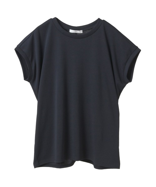 Julier Yoga and Relax(ジュリエヨガアンドリラックス)の「Julier (定番)フィールフライス半袖トップス(Tシャツ/カットソー・レディース・グレー/ホワイト/ラベンダー/ネイビー・FREE)」の11枚目の写真