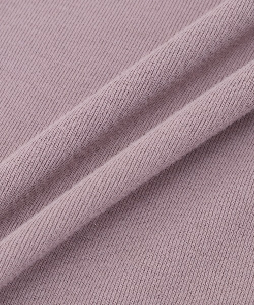 Julier Yoga and Relax(ジュリエヨガアンドリラックス)の「Julier (定番)フィールフライス半袖トップス(Tシャツ/カットソー・レディース・グレー/ホワイト/ラベンダー/ネイビー・FREE)」の19枚目の写真