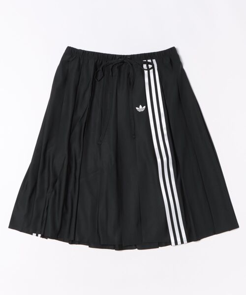 ♥️アディダス⭐モックシャツ＆フリルスカート セットアップ サイズ 白黒M ♥️アディダス⭐モックシャツ＆フリルスカート セットアップ