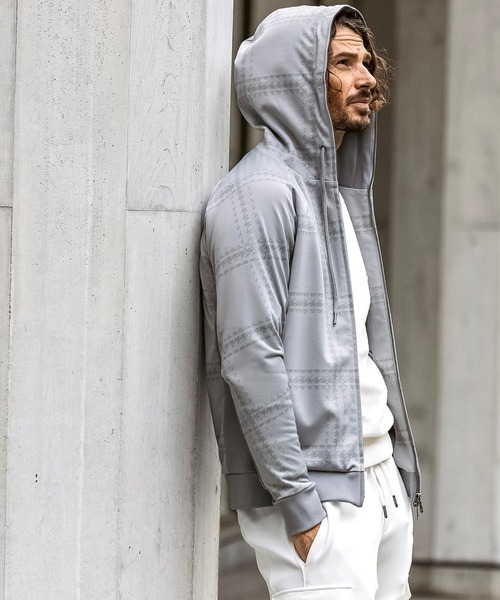 1PIU1UGUALE3 RELAX(ウノピゥウノウグァーレトレ リラックス)千鳥柄