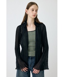 【EC・一部店舗限定】SHEER PLEATS シャツ