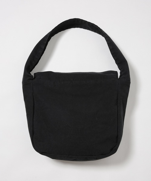20/80(テゥエンティーエイティー)の「【20/80】トゥエンティーエイティー/ PRODUCT DYED #8 CANVAS MESSENGER BAG(ショルダーバッグ・レディース・アイボリー/ブラック・FREE)」の3枚目の写真