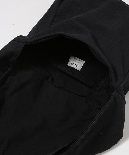 20/80(テゥエンティーエイティー)の「【20/80】トゥエンティーエイティー/ PRODUCT DYED #8 CANVAS MESSENGER BAG(ショルダーバッグ・レディース・アイボリー/ブラック・FREE)」の6枚目の写真
