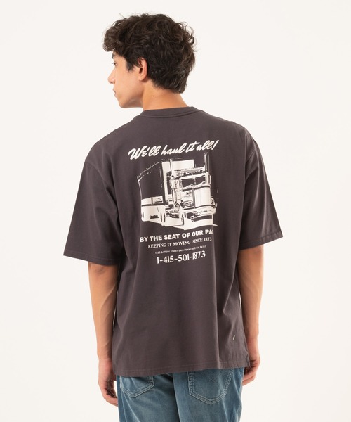 Levi's（リーバイス）の「Levi's/リーバイス WORKWEAR グラフィック Tシャツ（Tシャツ/カットソー・メンズ・ブラック・S/M/L/XL）」の3枚目の写真
