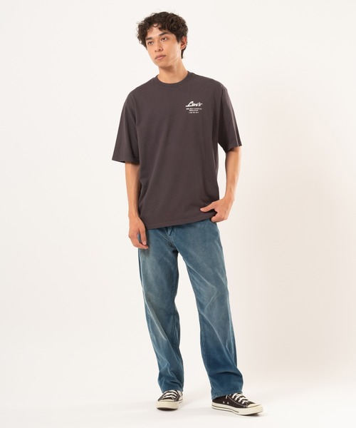 Levi's（リーバイス）の「Levi's/リーバイス WORKWEAR グラフィック Tシャツ（Tシャツ/カットソー・メンズ・ブラック・S/M/L/XL）」の4枚目の写真