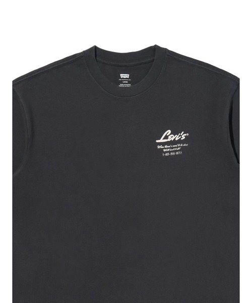 Levi's（リーバイス）の「Levi's/リーバイス WORKWEAR グラフィック Tシャツ（Tシャツ/カットソー・メンズ・ブラック・S/M/L/XL）」の9枚目の写真