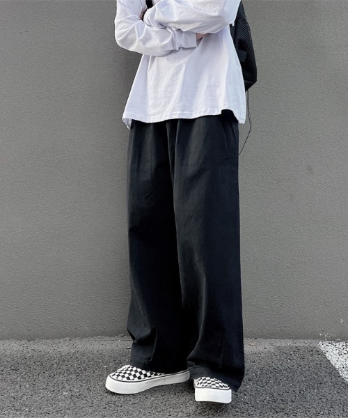 REBALANCE（リバランス）の「ワイドカジュアルパンツ（その他パンツ・メンズ・A/C/D/B・MEDIUM/LARGE/X-LARGE）」の4枚目の写真