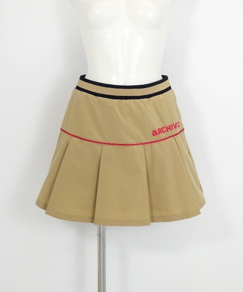 archivio(アルチビオ)の「<LADIES>プリーツ切替撥水スカート(スカート・レディース・レオパード/ベージュ/ネイビー・S/M/L)」の9枚目の写真