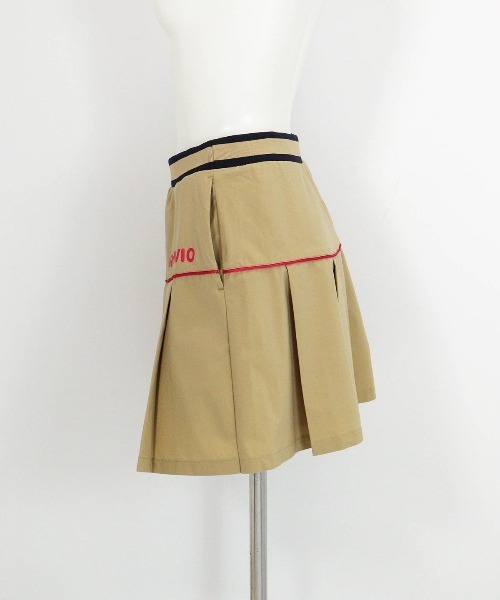 archivio(アルチビオ)の「<LADIES>プリーツ切替撥水スカート(スカート・レディース・レオパード/ベージュ/ネイビー・S/M/L)」の10枚目の写真