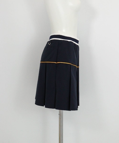 archivio(アルチビオ)の「<LADIES>プリーツ切替撥水スカート(スカート・レディース・レオパード/ベージュ/ネイビー・S/M/L)」の4枚目の写真