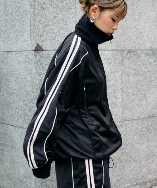 セール】etsintaリメイクドロストオーバージャージ（ブルゾン