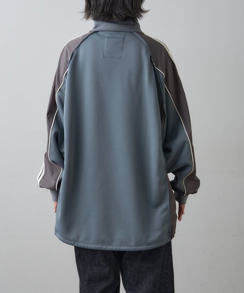 etsinta（エシンタ）の「etsintaリメイクドロストオーバージャージ（ブルゾン・レディース・ブラック/グレー/レッド・ONE SIZE）」の18枚目の写真