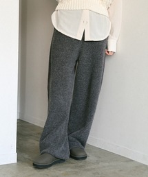 ニットパンツ」に該当するパンツ（グレー/灰色系）ファッション