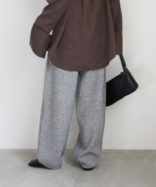 select MOCA（セレクトモカ）の「ニットバルーンパンツ（その他パンツ・レディース・グレー/ブラウン/ブラック/チャコールグレー・FREE）」の15枚目の写真