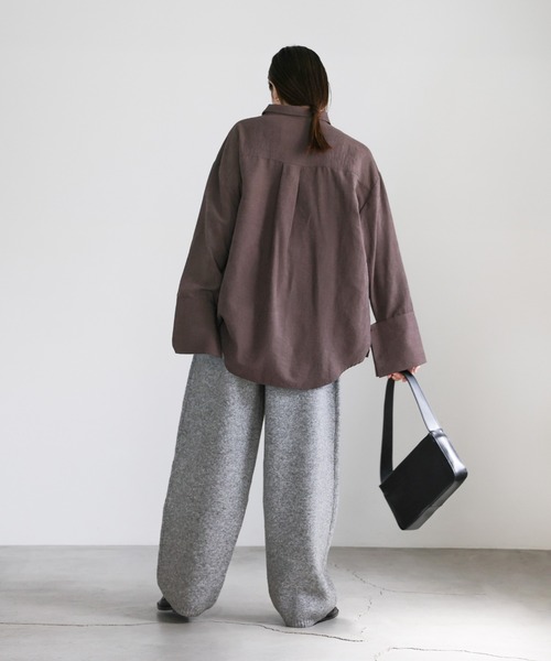 select MOCA（セレクトモカ）の「ニットバルーンパンツ（その他パンツ・レディース・グレー/ブラウン/ブラック/チャコールグレー・FREE）」の18枚目の写真