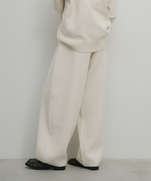 select MOCA(セレクトモカ)の「ニットバルーンパンツ(その他パンツ・レディース・グレー/ブラウン/ブラック/チャコールグレー・FREE)」の11枚目の写真
