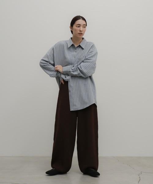 select MOCA(セレクトモカ)の「ニットバルーンパンツ(その他パンツ・レディース・グレー/ブラウン/ブラック/チャコールグレー・FREE)」の7枚目の写真