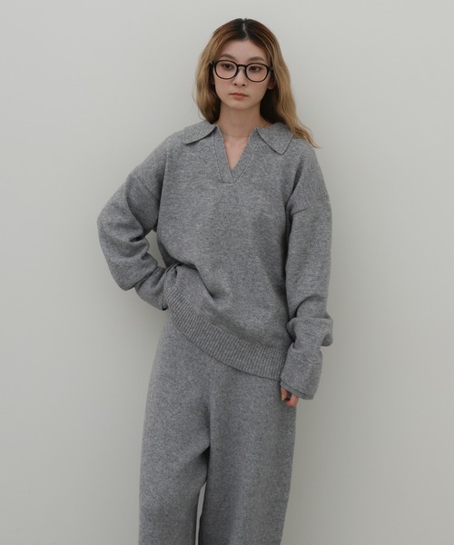 select MOCA(セレクトモカ)の「ニットバルーンパンツ(その他パンツ・レディース・グレー/ブラウン/ブラック/チャコールグレー・FREE)」の15枚目の写真