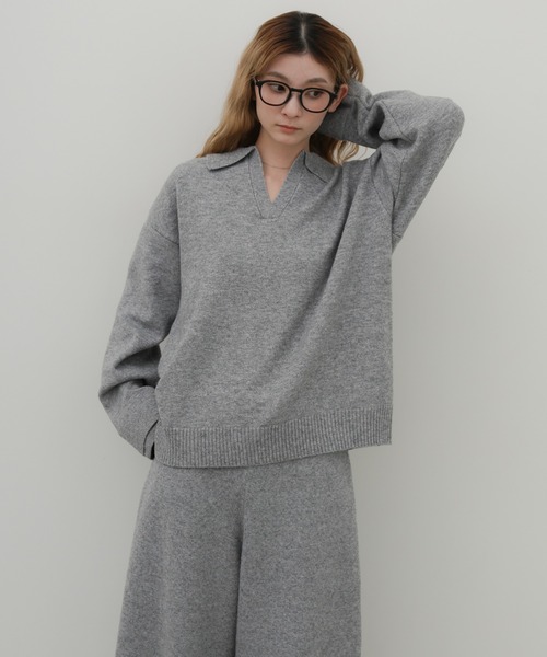 select MOCA(セレクトモカ)の「ニットバルーンパンツ(その他パンツ・レディース・グレー/ブラウン/ブラック/チャコールグレー・FREE)」の16枚目の写真