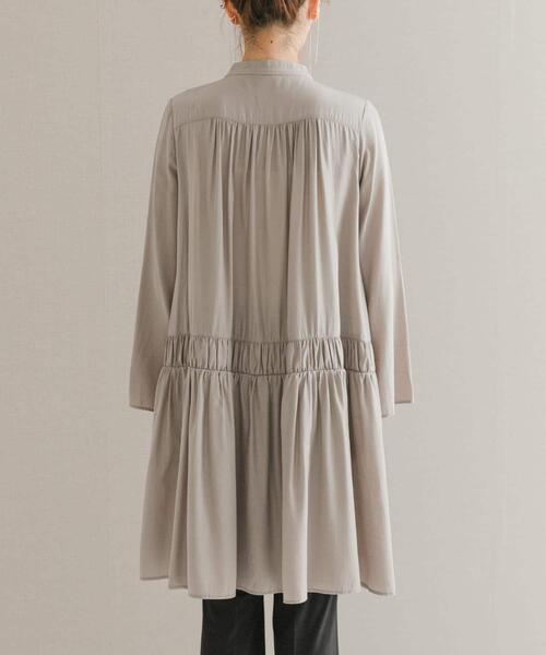 URBAN RESEARCH ROSSO WOMEN（アーバンリサーチ　ロッソ）の「シャドーチェックミニワンピース（ワンピース・レディース・ブラック/グレー系その他・FREE）」の10枚目の写真