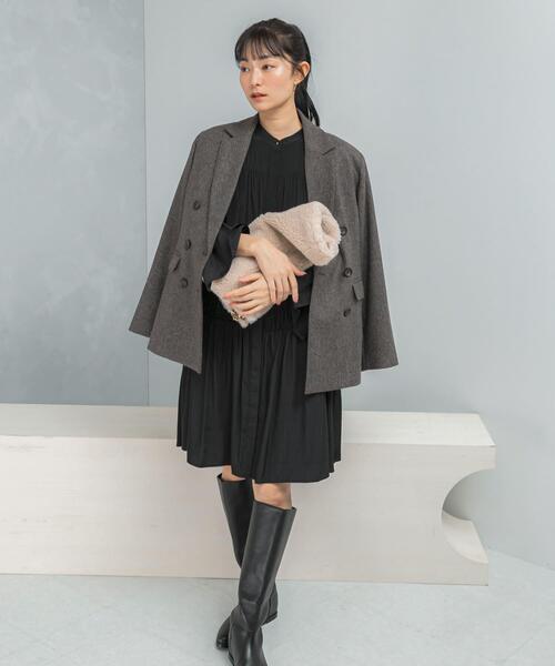 セール】シャドーチェックミニワンピース（ワンピース）｜URBAN