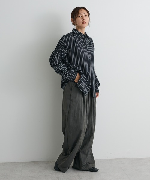 CRAFT STANDARD BOUTIQUE（クラフトスタンダードブティック）の「バックデザインレギュラーカラーシャツ◇（シャツ/ブラウス・レディース・オフホワイト/チャコールグレー/ベージュ系その他2/グレー系その他2/ブラウン系その他4/ネイビー系2・FREE）」の17枚目の写真