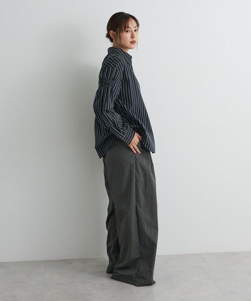 CRAFT STANDARD BOUTIQUE（クラフトスタンダードブティック）の「バックデザインレギュラーカラーシャツ◇（シャツ/ブラウス・レディース・オフホワイト/チャコールグレー/ベージュ系その他2/グレー系その他2/ブラウン系その他4/ネイビー系2・FREE）」の19枚目の写真