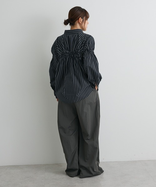 CRAFT STANDARD BOUTIQUE（クラフトスタンダードブティック）の「バックデザインレギュラーカラーシャツ◇（シャツ/ブラウス・レディース・オフホワイト/チャコールグレー/ベージュ系その他2/グレー系その他2/ブラウン系その他4/ネイビー系2・FREE）」の20枚目の写真