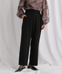 mysty woman | アシメウエストストレートパンツ　582361(その他パンツ)