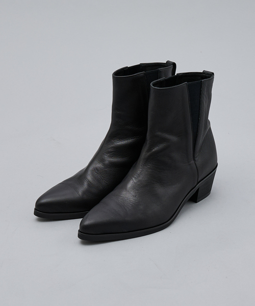 5351 POUR LES HOMMES(ゴーサンゴーイチプールオム)の「ハイヒール サイドゴアブーツ(ブーツ・メンズ・ブラック・45/44/43/42/41/40)」の3枚目の写真