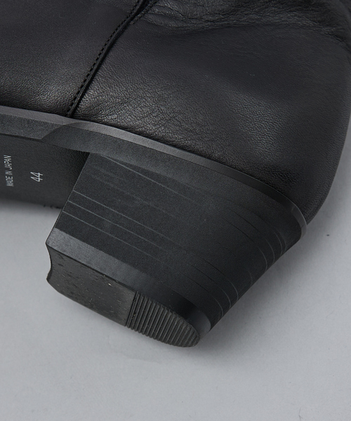 5351 POUR LES HOMMES(ゴーサンゴーイチプールオム)の「ハイヒール サイドゴアブーツ(ブーツ・メンズ・ブラック・45/44/43/42/41/40)」の11枚目の写真