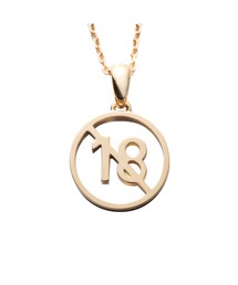 TENGA(eK)TENGA K18 Yellow Gold Necklace 50cm(lbNX)
