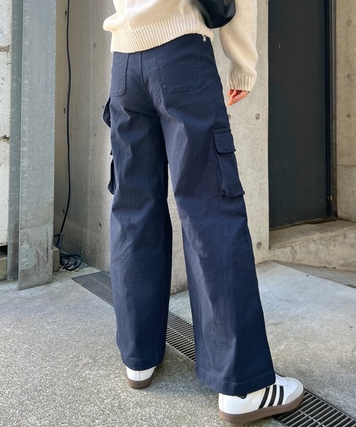 ABYS（アビス）の「ワイドカーゴパンツ（カーゴパンツ・レディース・ネイビー/カーキ・MEDIUM/LARGE）」の19枚目の写真