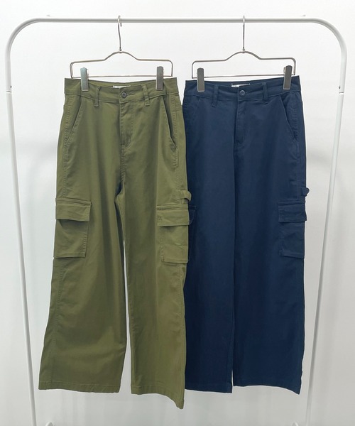 ABYS（アビス）の「ワイドカーゴパンツ（カーゴパンツ・レディース・ネイビー/カーキ・MEDIUM/LARGE）」の20枚目の写真