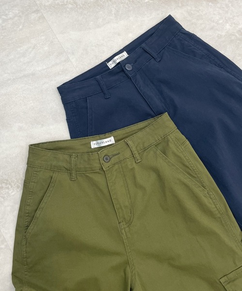 ABYS（アビス）の「ワイドカーゴパンツ（カーゴパンツ・レディース・ネイビー/カーキ・MEDIUM/LARGE）」の22枚目の写真