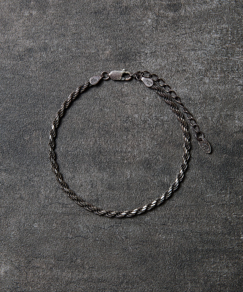 THEFT（セフト）の「THEFT セフト / ROPE SILVER CHAIN ANKLET シルバー925ロープチェーンアンクレット（アンクレット・メンズ・シルバー・FREE）」の4枚目の写真