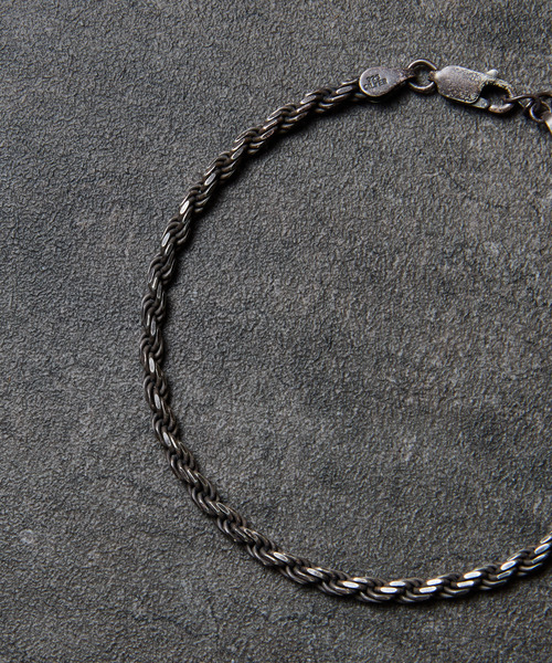 THEFT（セフト）の「THEFT セフト / ROPE SILVER CHAIN ANKLET シルバー925ロープチェーンアンクレット（アンクレット・メンズ・シルバー・FREE）」の5枚目の写真