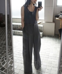 ameri アメリ 完売 ベロアオールインワン セール】SPANGLE LACE ROMPERS（サロペット/オーバーオール