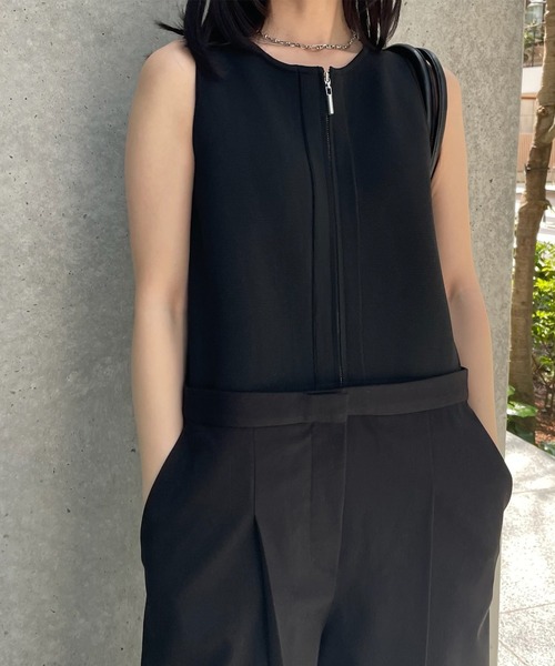 ameri vintageブラックストラップ付きオールインワン ameri vintageブラックストラップ付きオールインワン Ameri