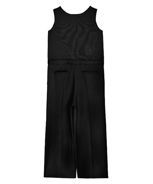 KNIT DOCKING LOOSE ROMPERS（つなぎ/オールインワン）｜Ameri（アメリ