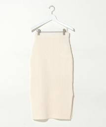 green label relaxing | ELAN W/CA アゼSLIT TT スカート(スカート)