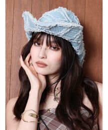 EVRIS | デニムフリンジハット(ハット)