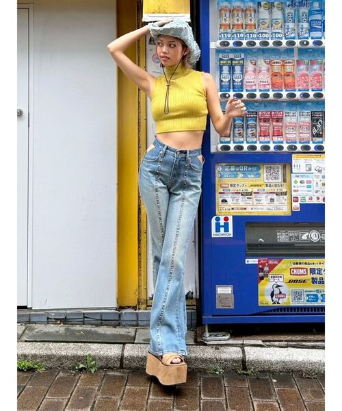 EVRIS（エヴリス）の「デニムフリンジハット（ハット・レディース・ブルー・FREE）」の17枚目の写真