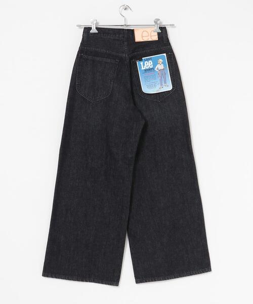 SENSE OF PLACE by URBAN RESEARCH(センスオブプレイスバイアーバンリサーチ)の「『別注』Lee101×SENSE OF PLACE WIDEPANTS(デニムパンツ・レディース・ブラック/ブラウン・MEDIUM/SMALL)」の15枚目の写真