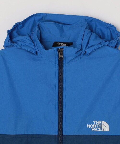 THE NORTH FACE（ザノースフェイス）の「THE NORTH FACE: COMPACT JACKET ウインドブレーカー<KIDS>（マウンテンパーカー・キッズ・オレンジ/ブルー/ブラック・130/140/150/16）」の8枚目の写真