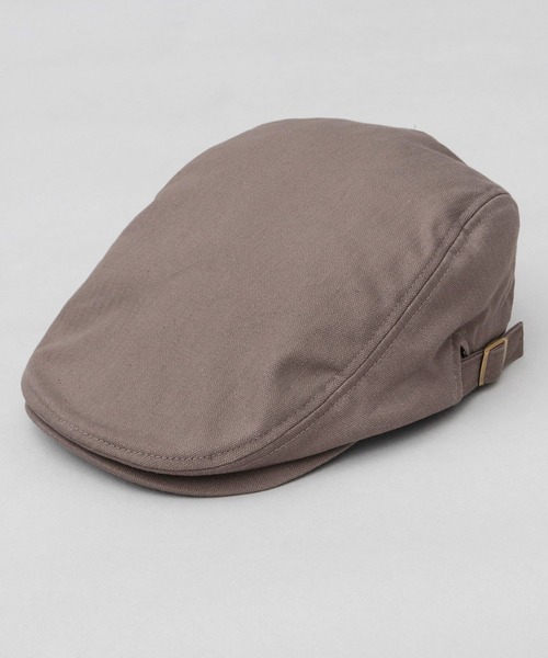A.M.S.(エーエムエス)の「コットンヘリンボーン ハンチング(ハンチング/ベレー帽・メンズ・ベージュ/ブラック/グレー/ネイビー・FREE)」の6枚目の写真