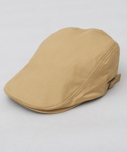 A.M.S.(エーエムエス)の「コットンヘリンボーン ハンチング(ハンチング/ベレー帽・メンズ・ベージュ/ブラック/グレー/ネイビー・FREE)」の7枚目の写真